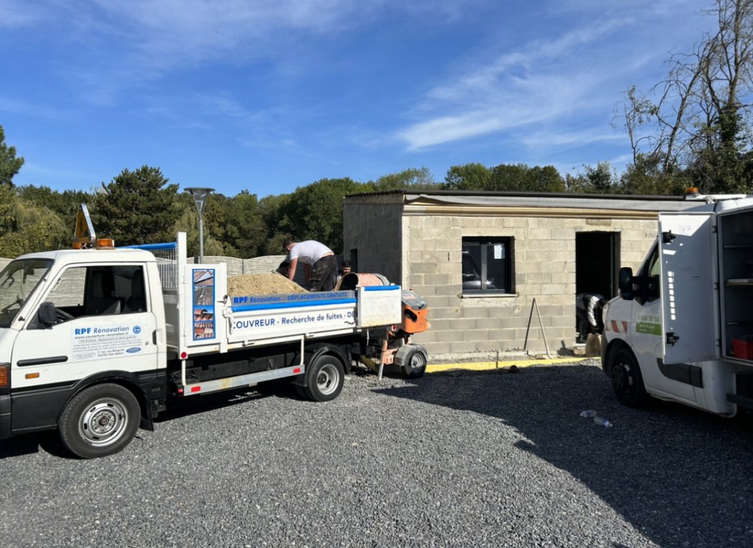 Rénovation de toiture, nettoyage et peinture près d'Ermont
